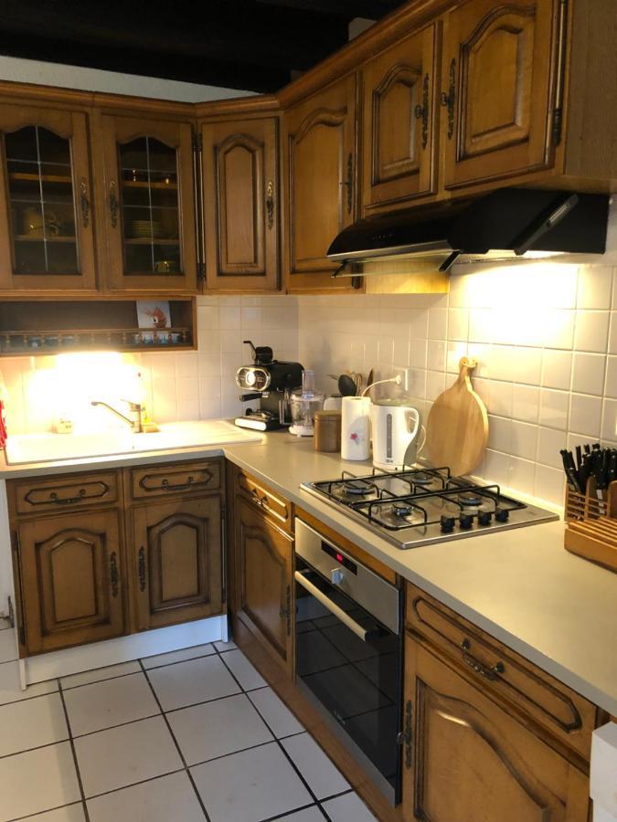 Gîte à la ferme chaleureux avec cheminée Preveranges Exterior foto