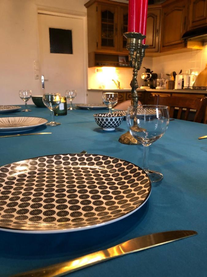 Gîte à la ferme chaleureux avec cheminée Preveranges Exterior foto